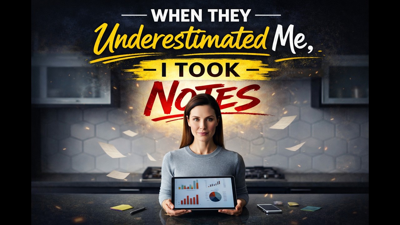 When Underestimated, TAKE NOTES and Prove Them Wrong