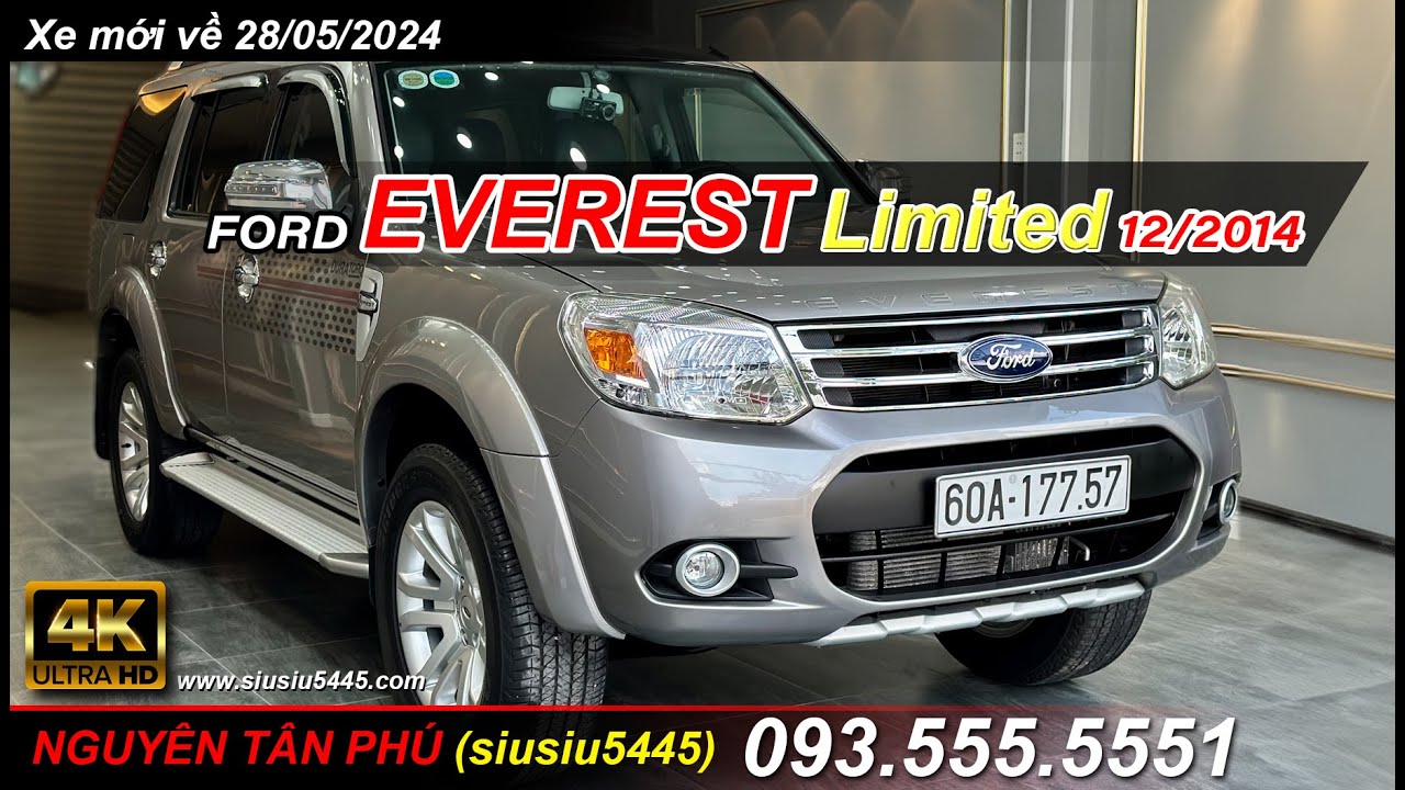 Hàng về nóng hổi. Nhấc máy gọi ngay cho Nguyên nhé I Ford EVEREST Limited 12/2014