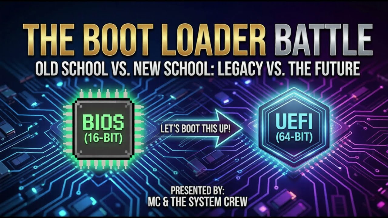 CompTIA A+ study Song - Boot Loader Battle BIOS vs  UEFI