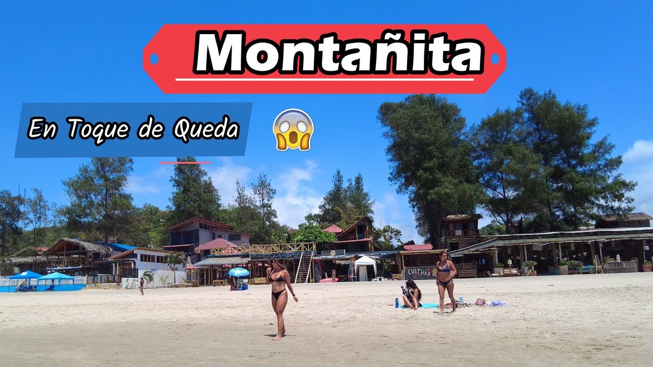 😬 ¿Porqué TODOS dicen que es LA PLAYAS MAS VISITADA de Ecuador? -Estamos en MONTAÑITA 😨
