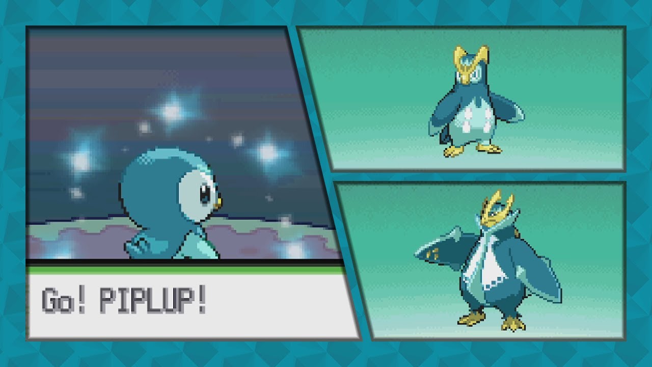 [Live] -  Shiny Piplup after 3,058 soft resets in Platinum! (DTQ #1)