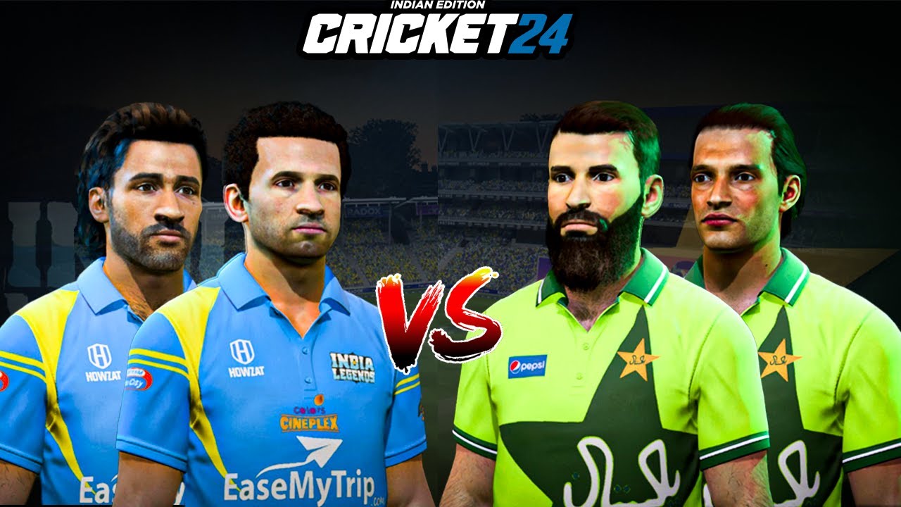 India Legends vs Pakistan Legends - Iconic Battle🔥- Cricket 24