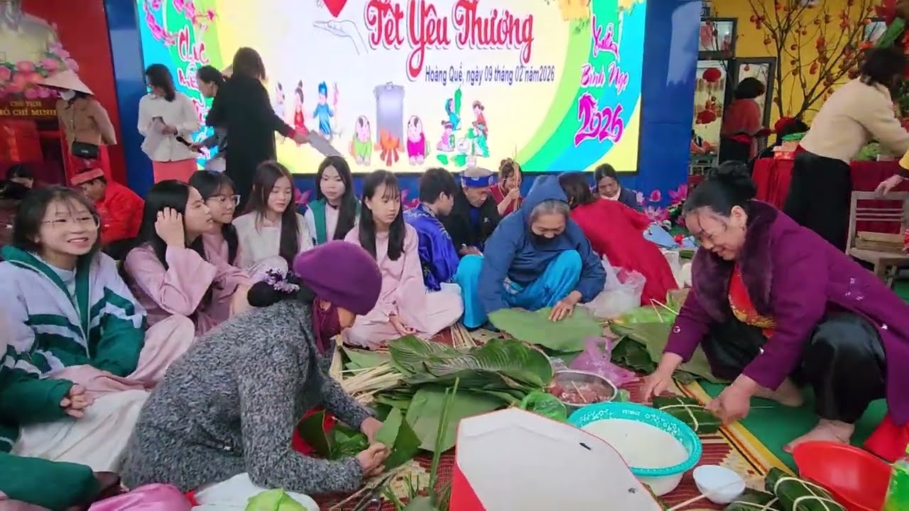 Rực rỡ sắc xuân, Tết yêu thương Bính Ngọ 2026 tại trường THCS Yên Đức 