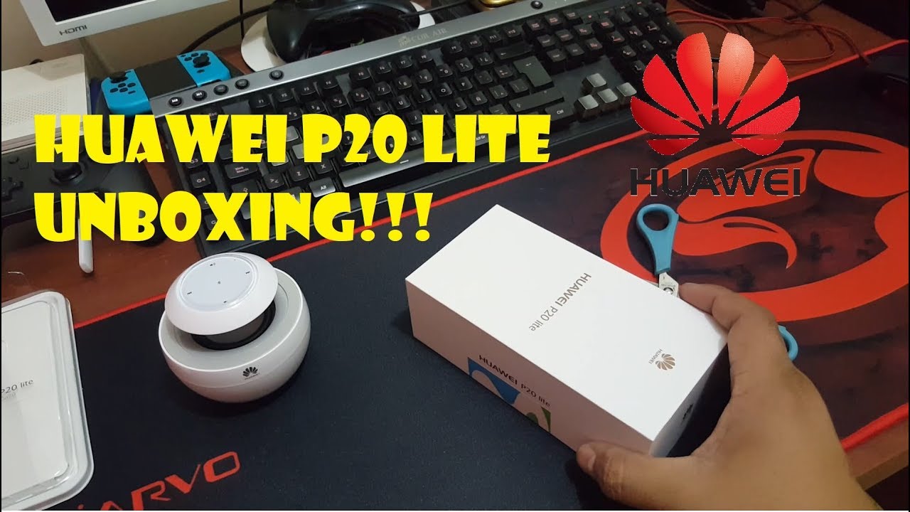 Huawei P20 lite Unboxing!!!