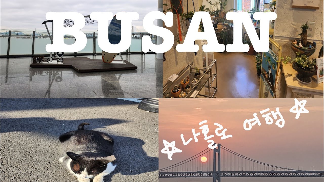 나홀로 부산여행 (부산역 돼지국밥,전포 소품샵과 카페, 해운대, 광안리, 영도흰여울마을)