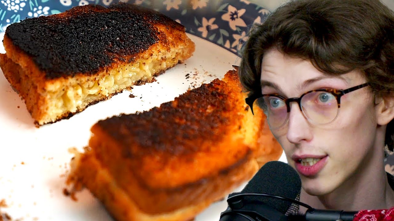 Kyle Tries to Cook Ramen Grilled Cheese