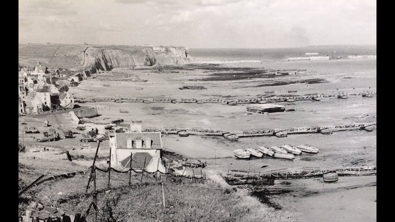 Le port artificiel d'Arromanches, Calvados (14)