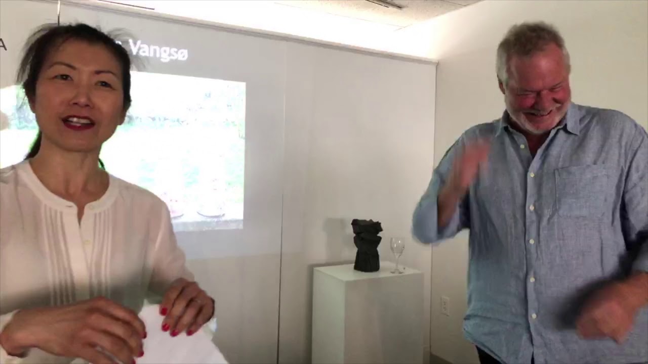Встреча с художником Хансом Вангсо, 2019 год.