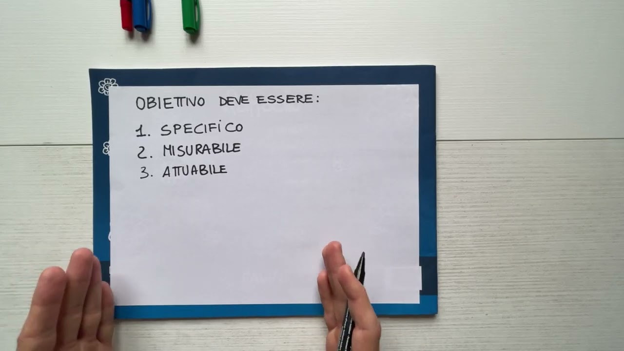 Che cos’è un OBIETTIVO?