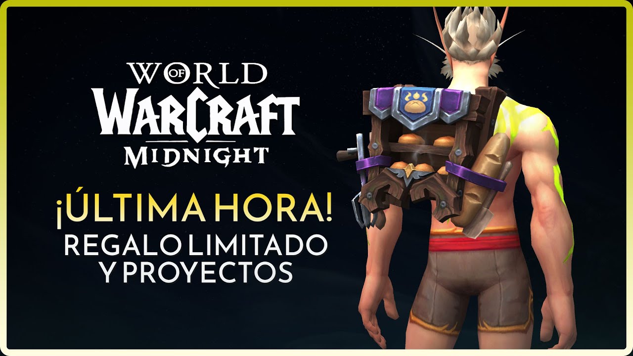 CONSIGUE ESTE REGALO EXCLUSIVO DE WORLD OF WARCRAFT POR TIEMPO LIMITADO