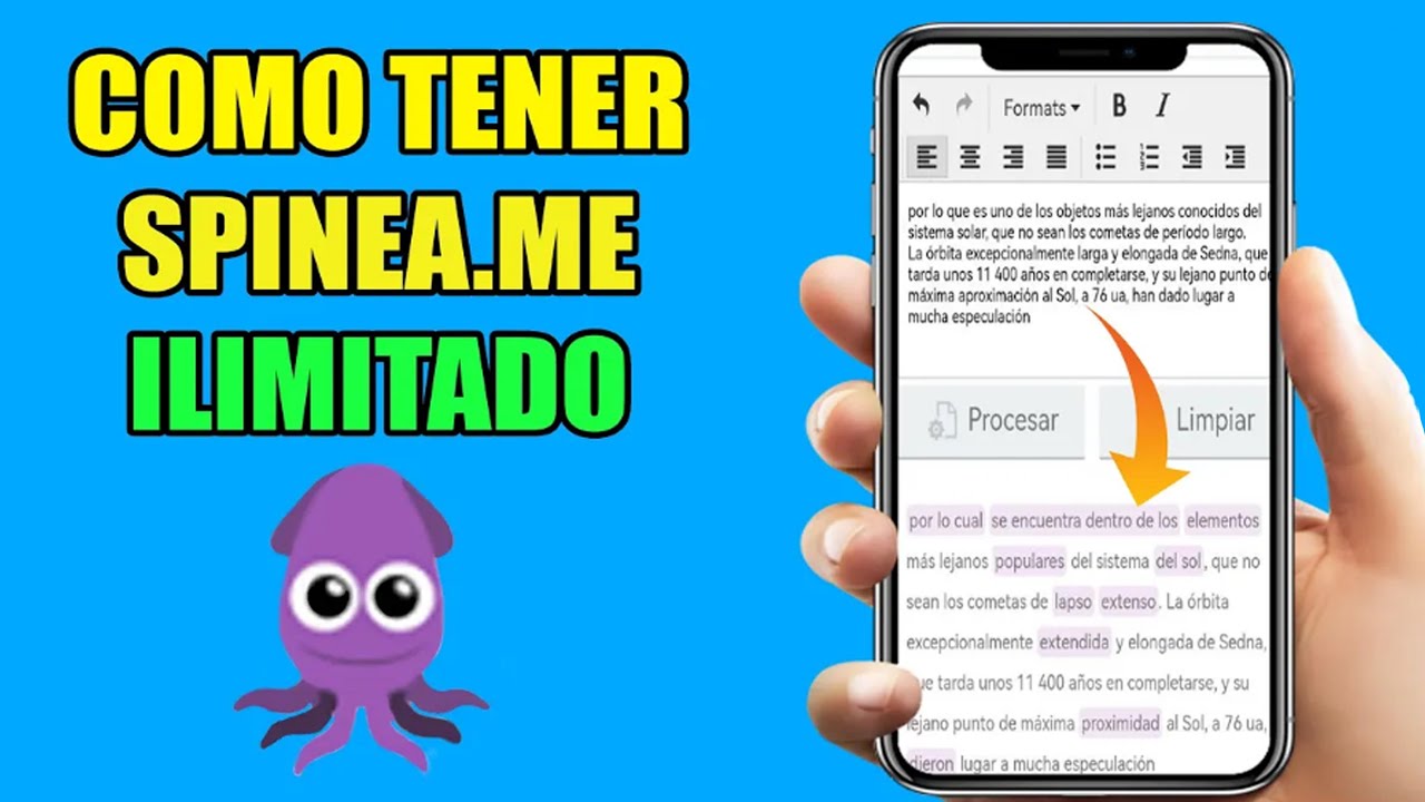 Como tener spinea.me ilimitado [Herramienta para spinear textos]