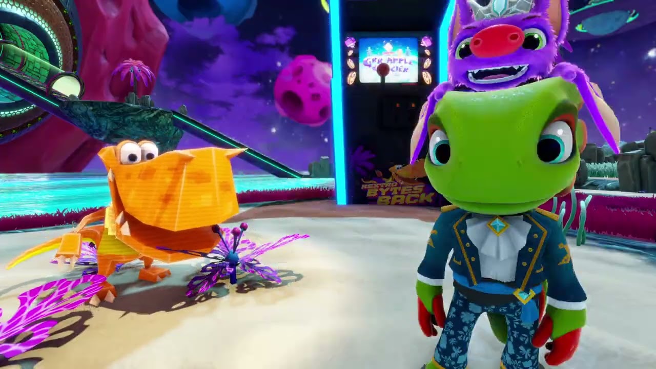 Galleonengalaxie Teil 1🦎🦇 Yooka-Re-Playlee - Full Walkthrough #18 [Deutsch][100%]