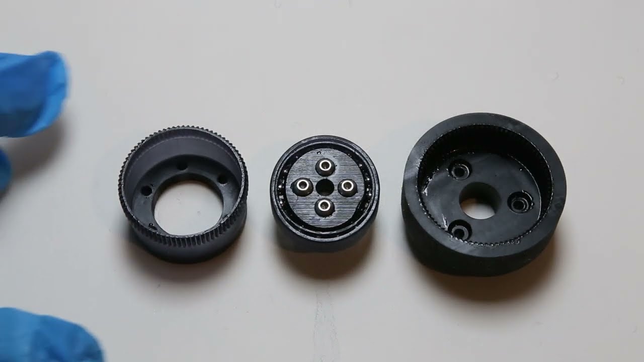 Experimenting with resin 3D printed Strain Wave Gearing (Harmonic Drive)
