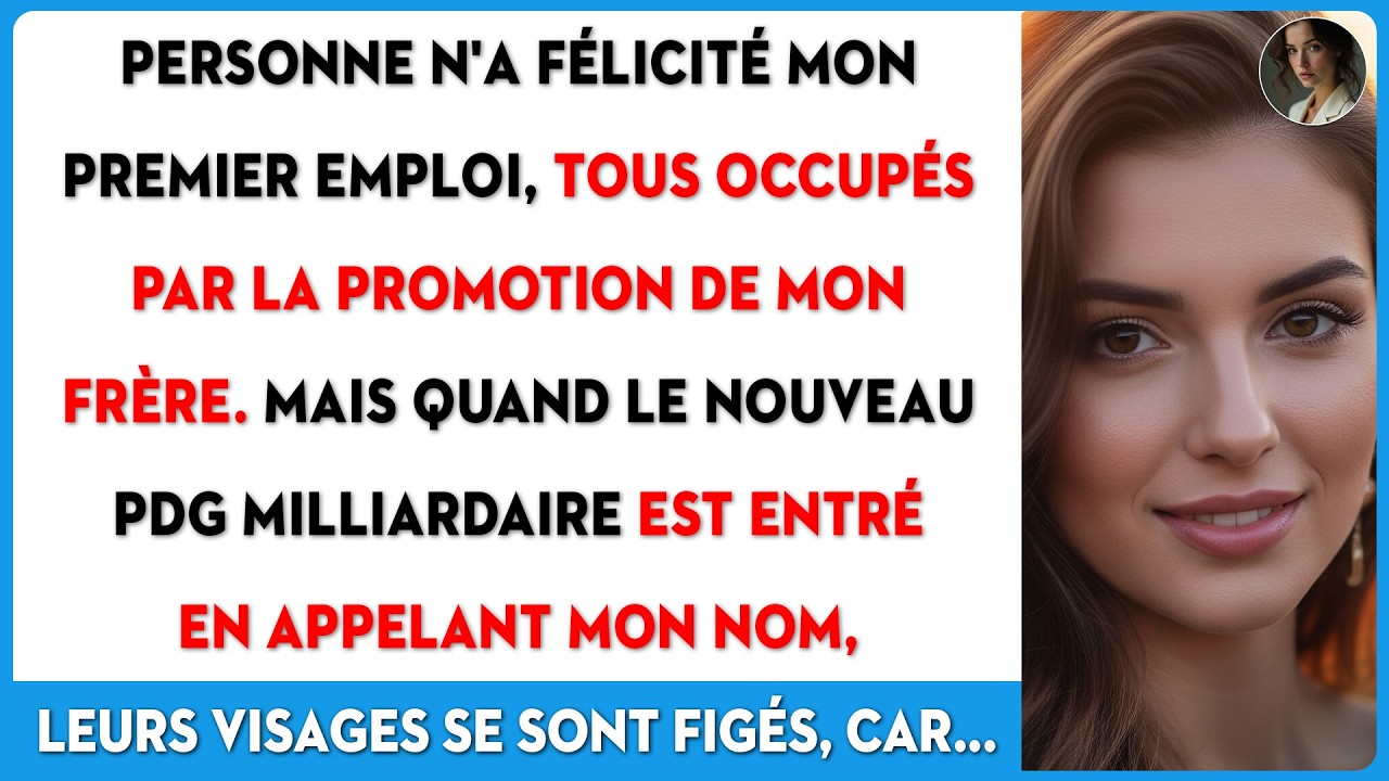 Ma famille célébrait mon frère… jusqu'à ce que le PDG milliardaire entre et appelle mon nom.