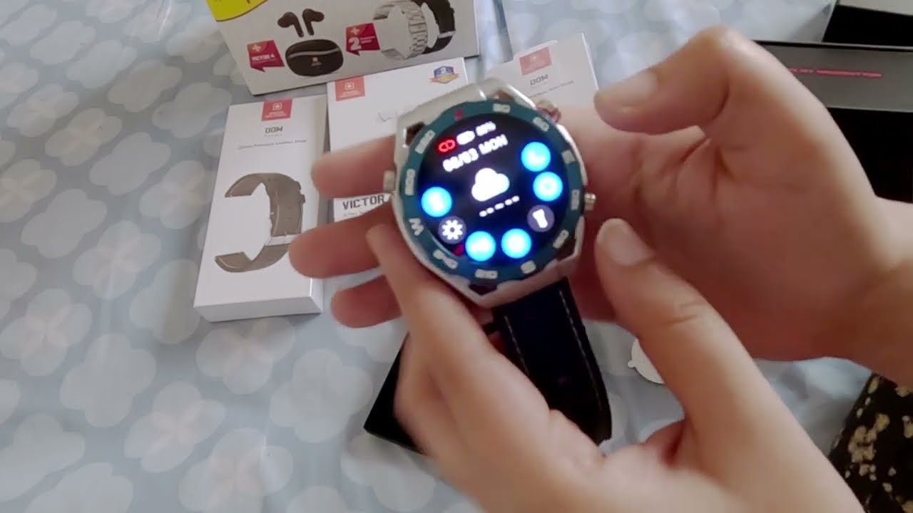 Unboxing Swiss Military Watch + Victor 4 Earbuds 🇦🇪