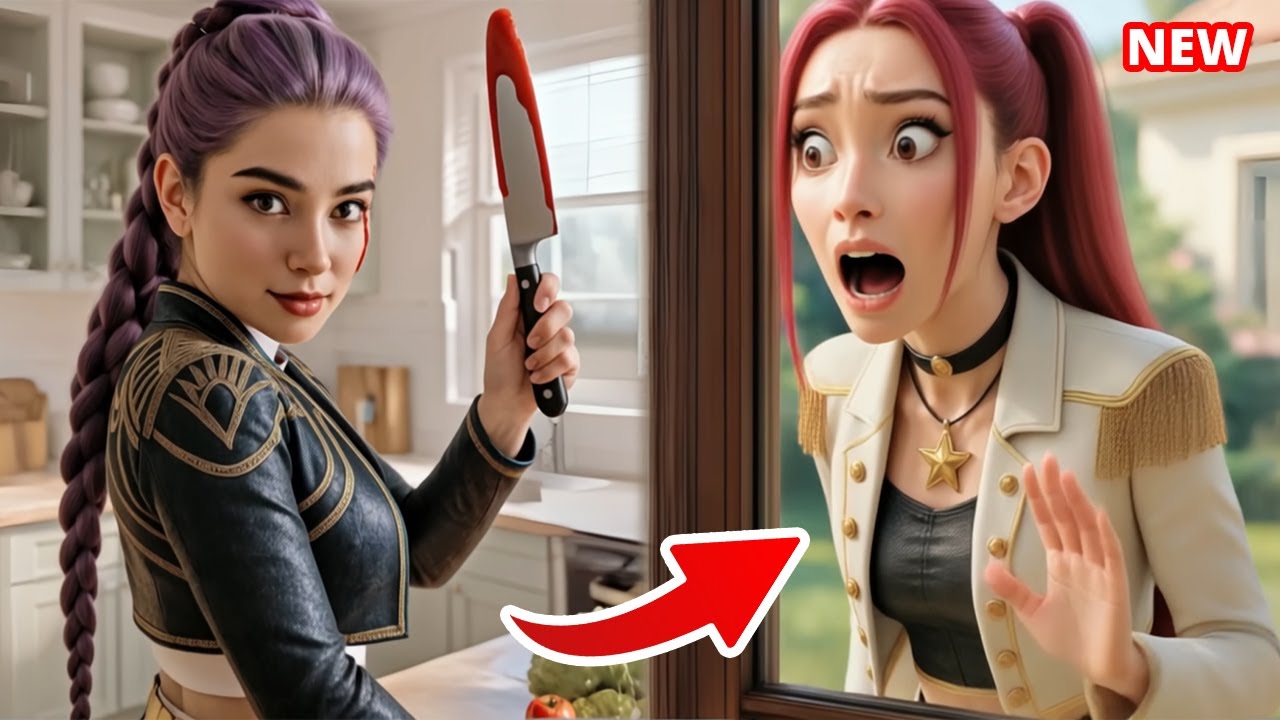 🥎 Rescuing Rumi from the Jinu Police | Epic KPOP Demon Hunters Horror-Comedy by Huntrix!