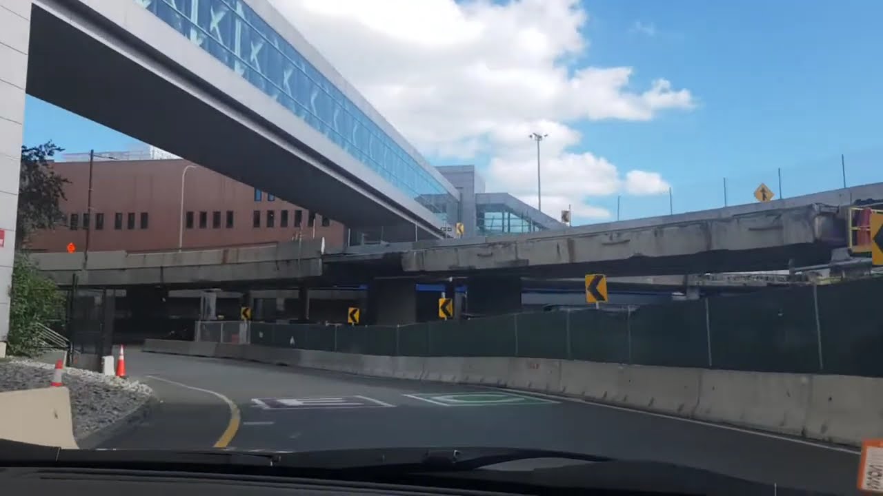 Logan International Airport Terminal E passenger Pick Up, Boston - USA #americancity #boston #usa