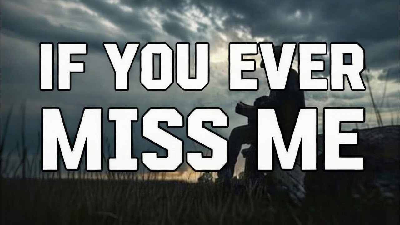 Morgan Wallen - If You Ever Miss Me (Emotional Acoustic Country Ballad)