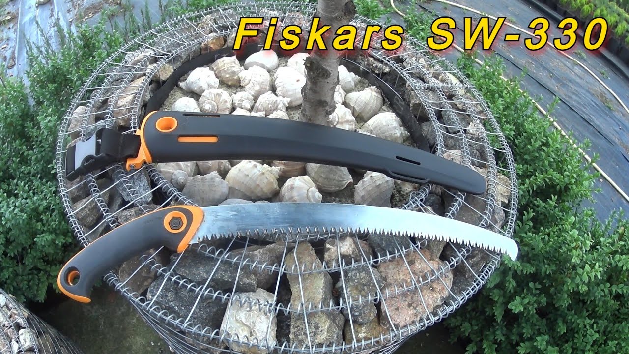Fiskars SW-330. Садовая пила Фискарс СВ 330. - Обзор.