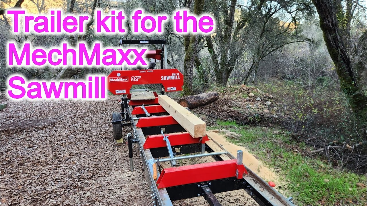 MechMaxx Trailer For Sawmills