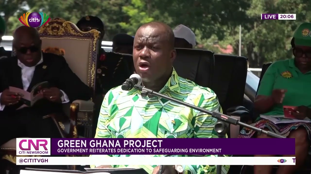 Green Ghana Project: Government reiterates dedication to safeguarding environment