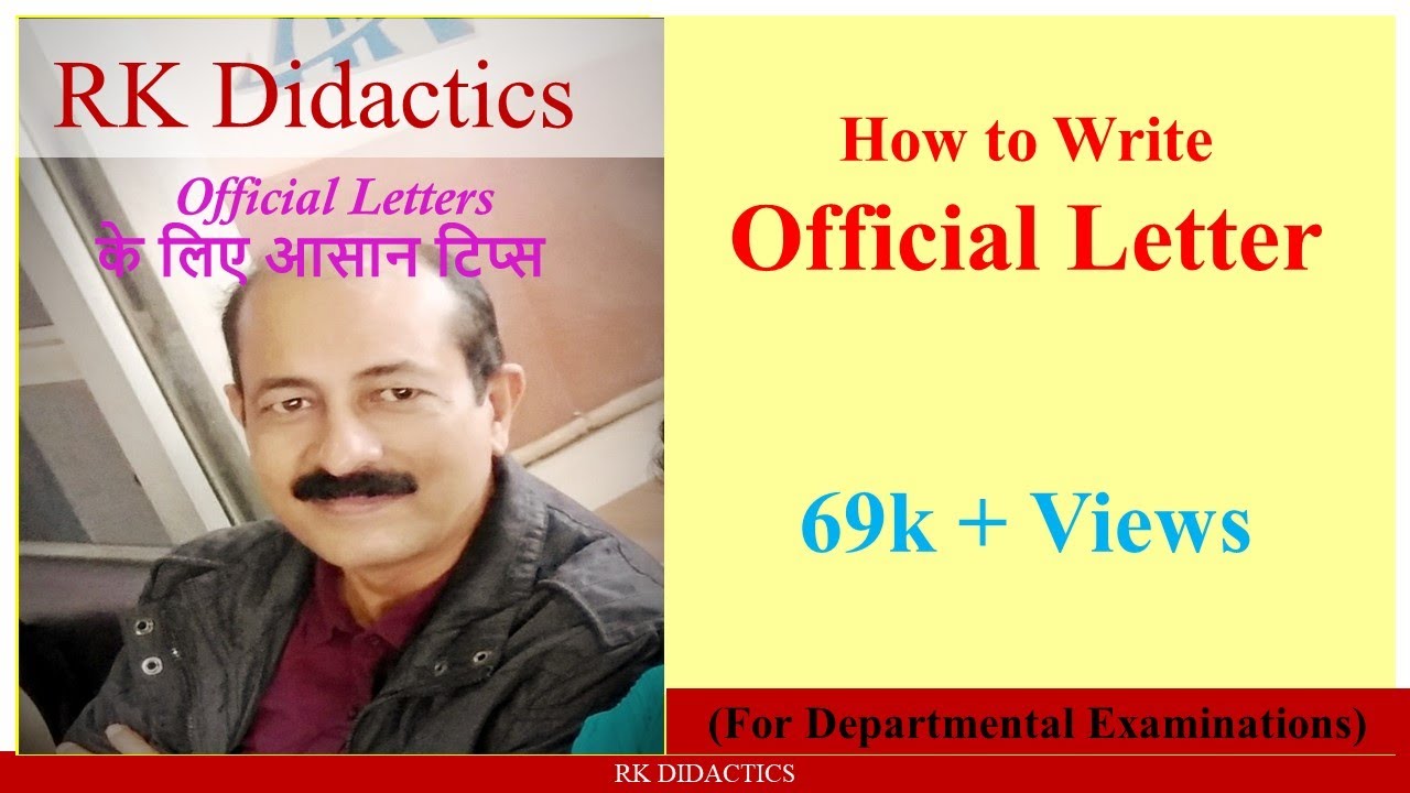 Official Letter Writing