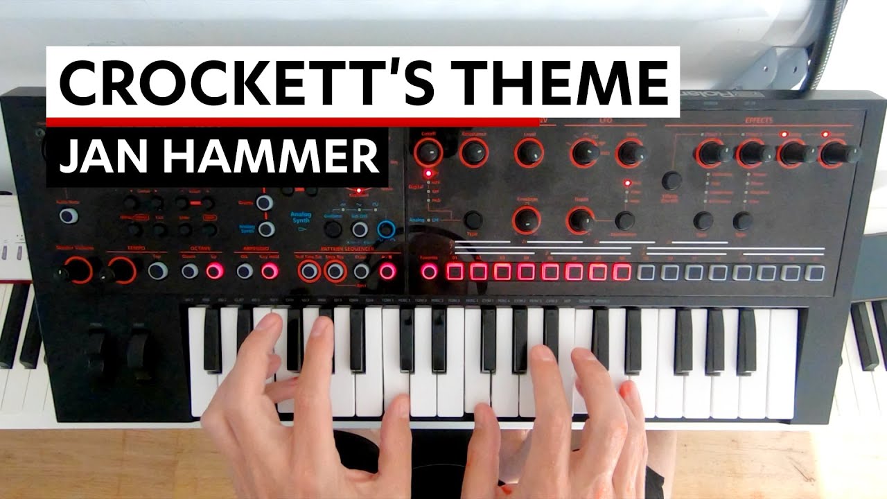 Jan Hammer - Crockett's Theme (Roland JD-Xi)