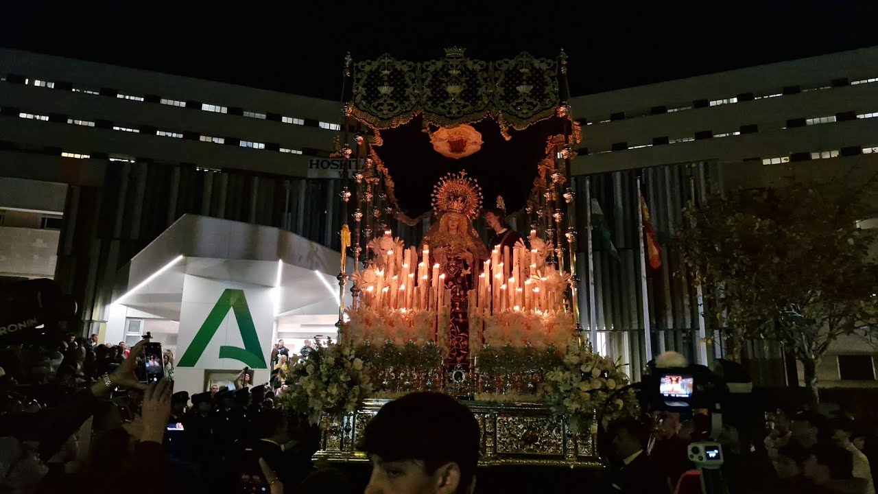 Virgen de Salud y Esperanza en el Hospital Virgen Macarena Sevilla 2026