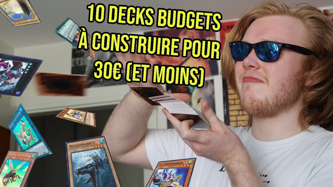 10 Decks Budgets à construire pour moins de 30€