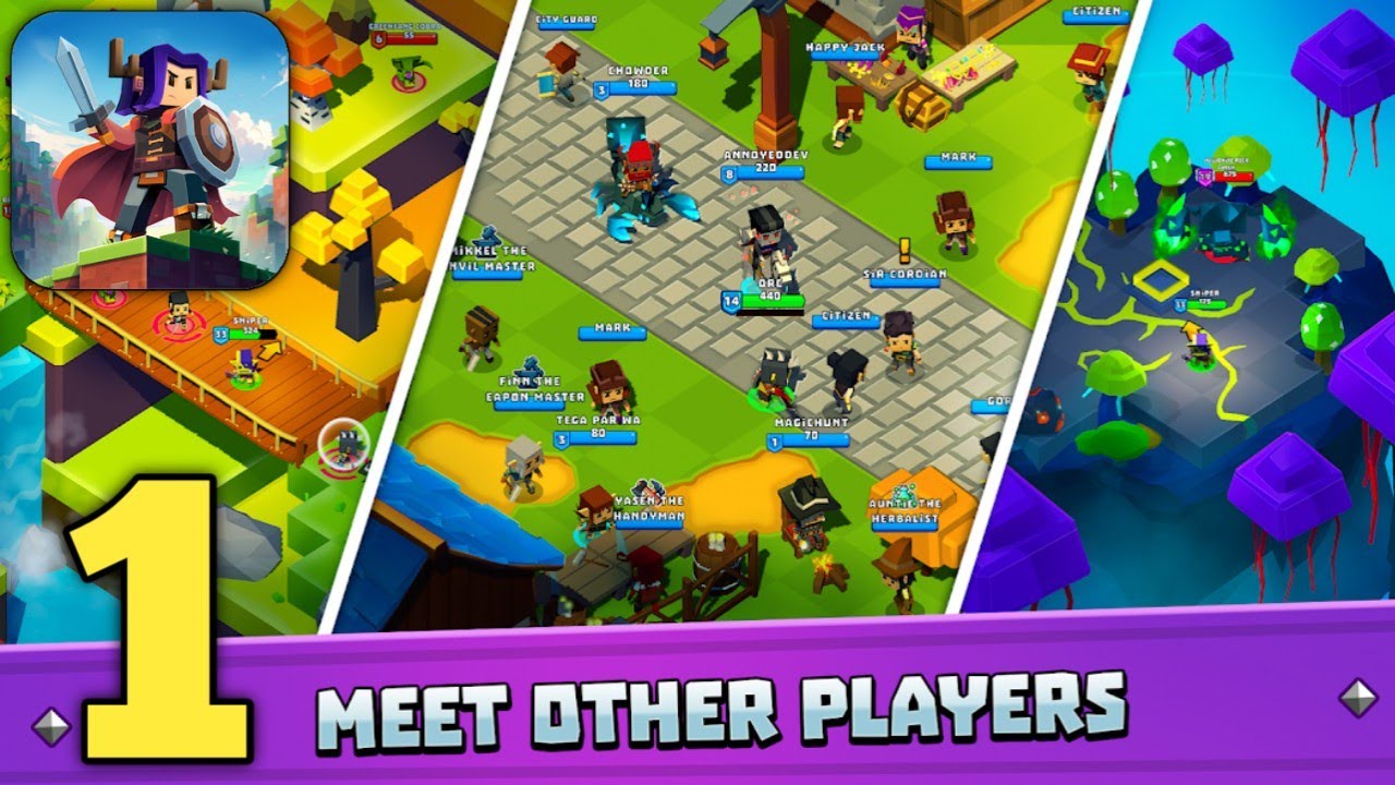 Hunters Origin - A new adventure from the creators of Hunt Royale and Tiny Gladiators! Gameplay