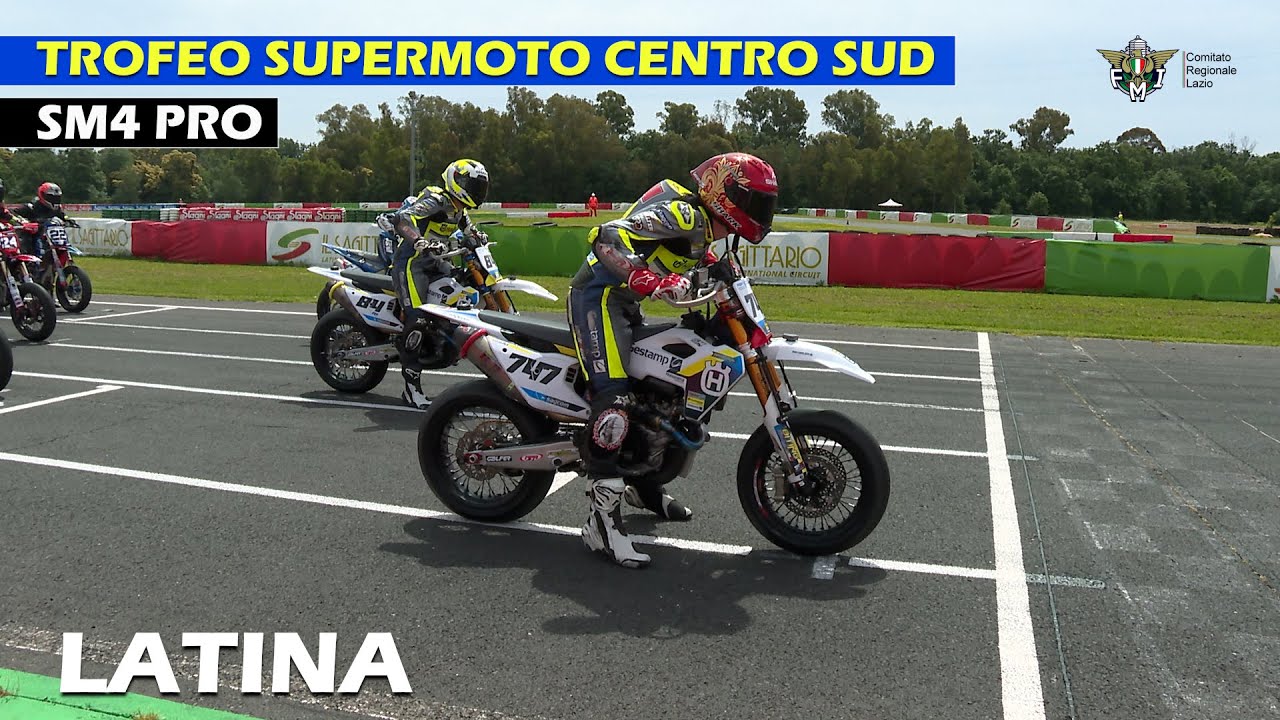 SM4 PRO GARA LATINA TROFEO CENTRO SUD SUPERMOTO