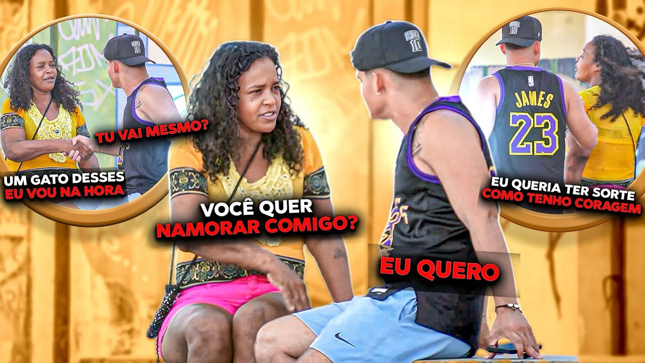 CHAMANDO MULHERES PRA NAMORAR - pegadinha