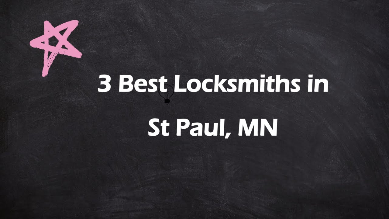 3 Best Locksmiths in St Paul, Minnesota 2024 | Locksmith Services