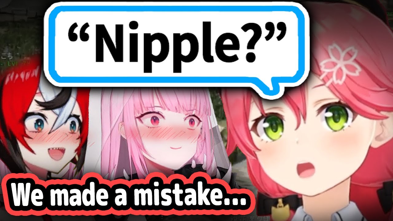 Bae and Calli Taught Miko This Lewd English Word And Immediately Regrets It【Hololive】