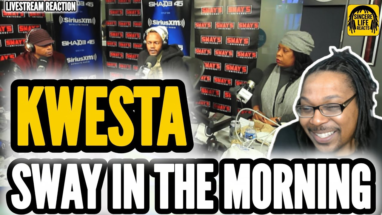 KWESTA - SWAY IN THE MORNING FREESTYLE (LIVESTREAM REACTION) 