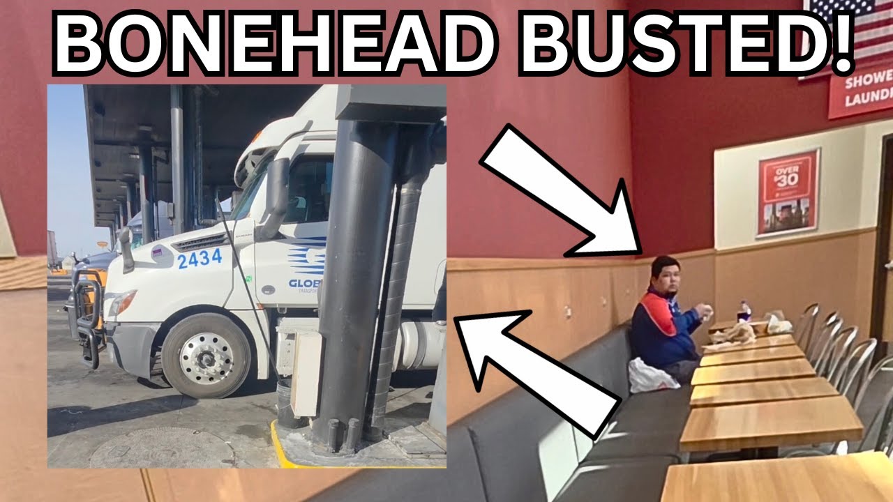 Foreigners BUSTED at a Truck Stop | Bonehead Truckers