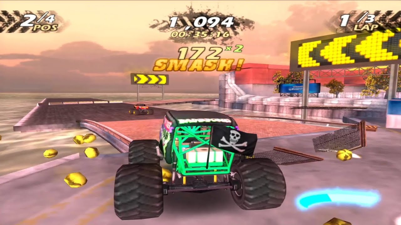 Monster Jam - PlayStation 2 Gameplay 1080p 60fps (PCSX2)