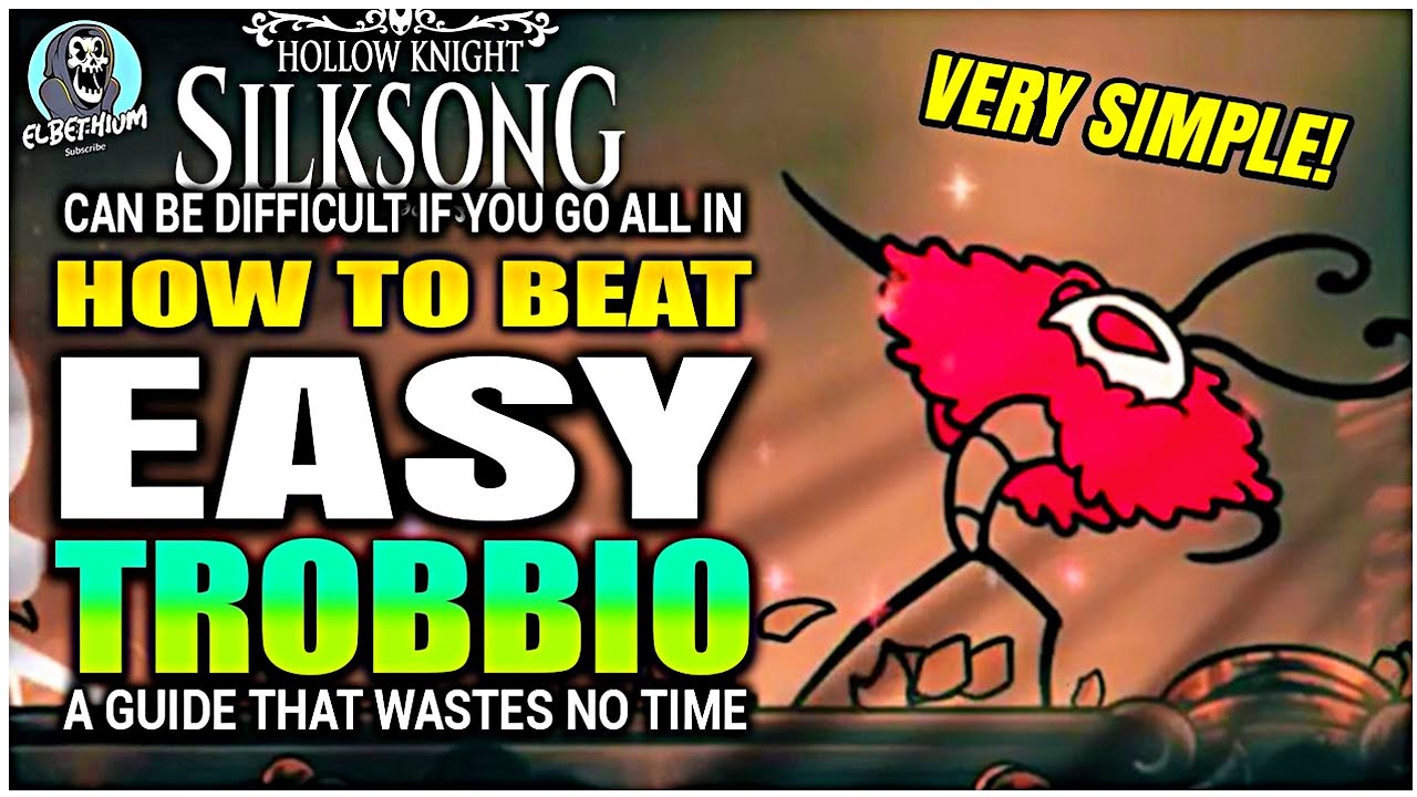 HOW TO BEAT Trobbio Boss EASY GUIDE | Hollow Knight Silksong
