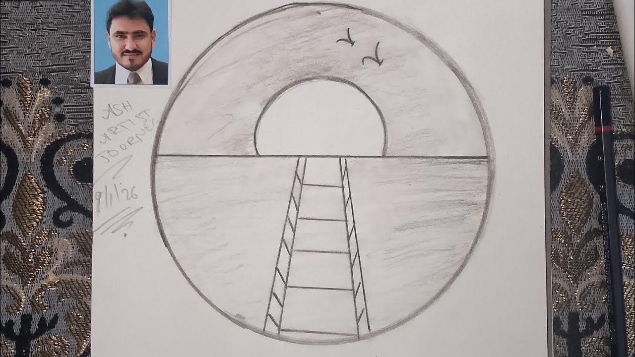Walking on Air – Glass Bridge Sketch