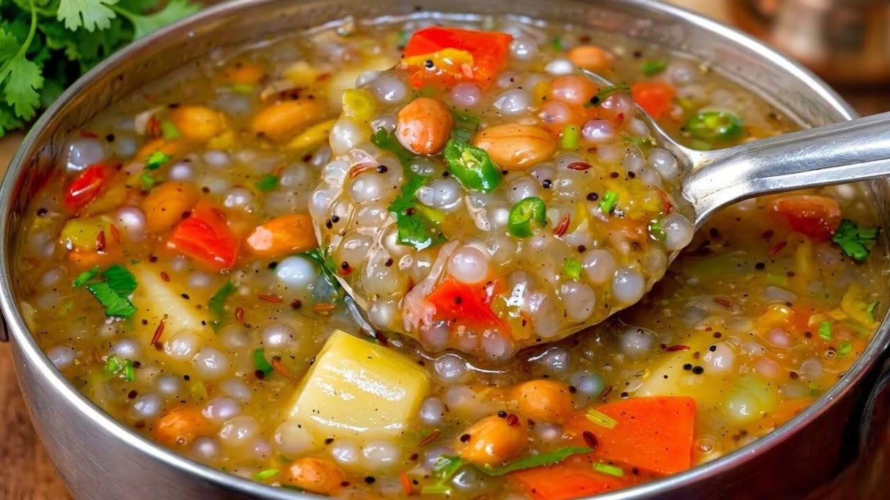 Sabudana khichdi | बिना साबूदाना भिगोये कुकर मे बनी साबूदाना खिचड़ी की ऐसी ट्रिक पहले नही देखी होगी 
