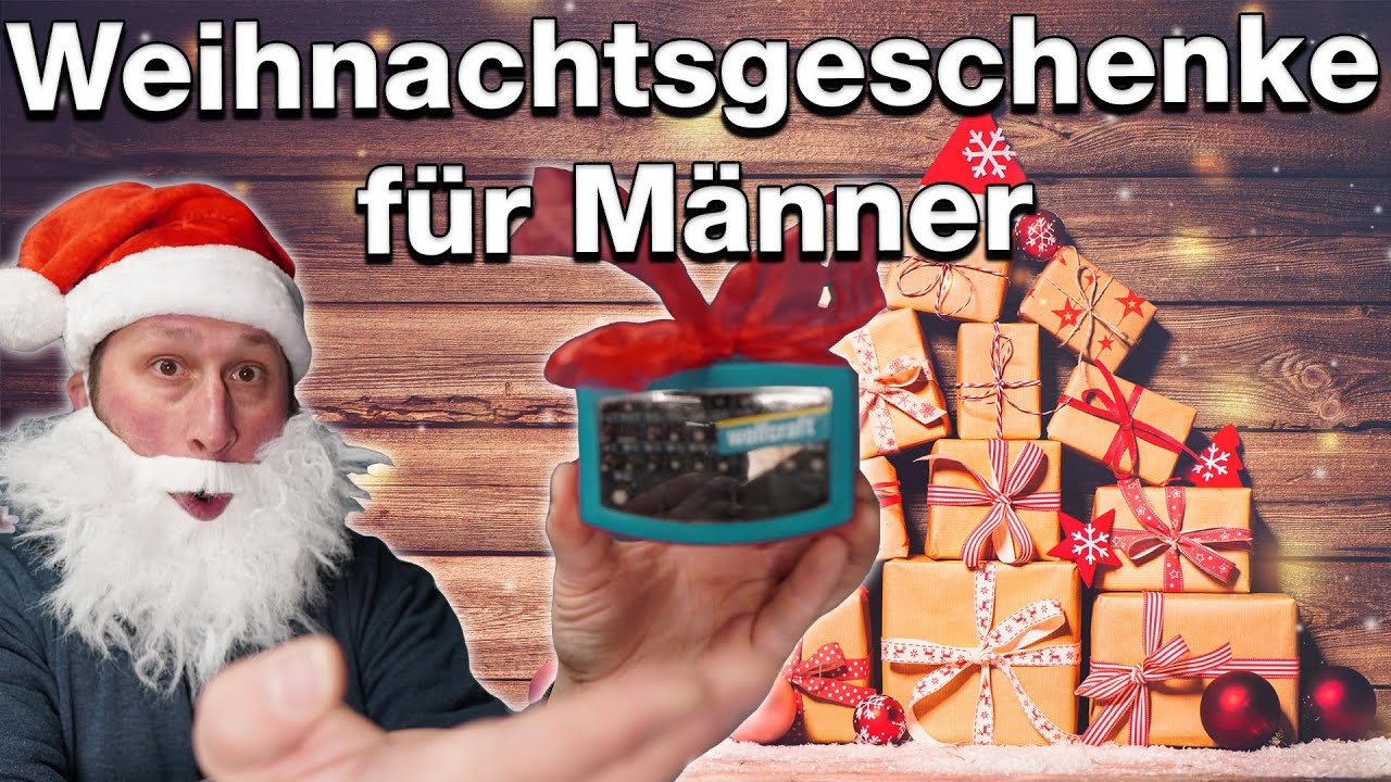 Weihnachtsgeschenke f&uuml;r M&auml;nner meine TOP 10 - mit VERLOSUNG