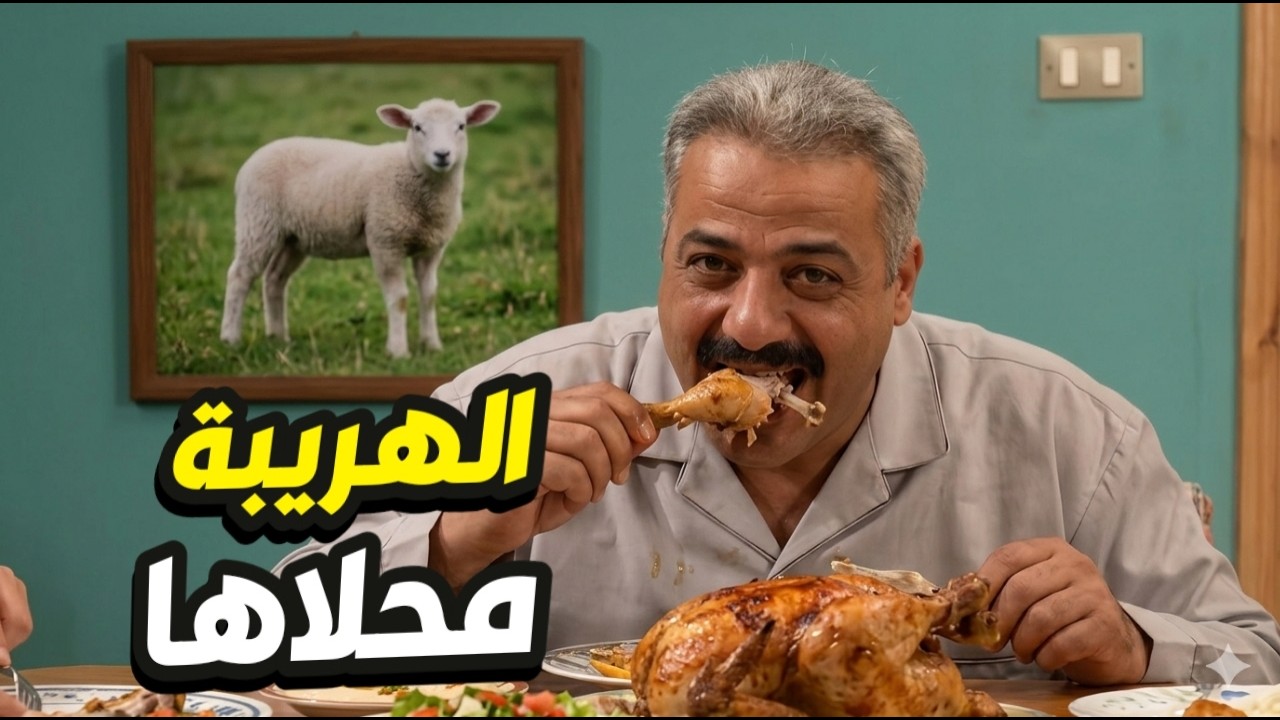 جميل هرب من مرتو و بيتو و دار للمطاعم بسبب جلق جارتو ام محمود👌