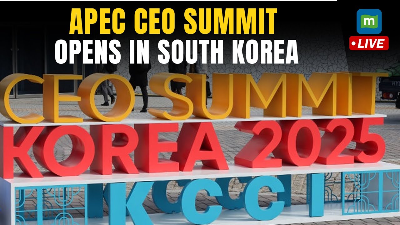LIVE: APEC CEO Summit Opens in South Korea | Global Leaders Discuss AI, Trade & Energy