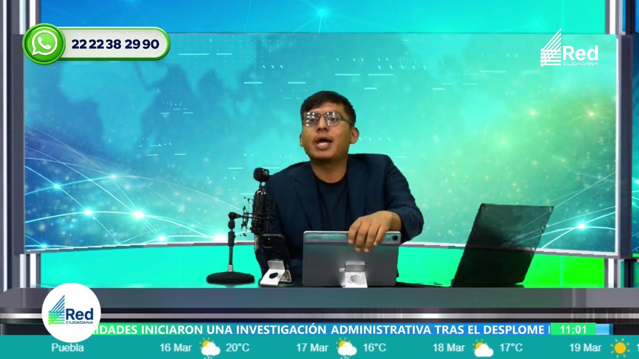 ¡Auto queda colgando del puente en Puebla!