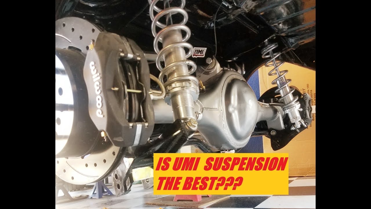 INSTALLING REAR UPPER AND LOWERS CONTROL ARMS ON ON A CHEVELLE FROM UMI PERFORMACE (PRO TOURING)