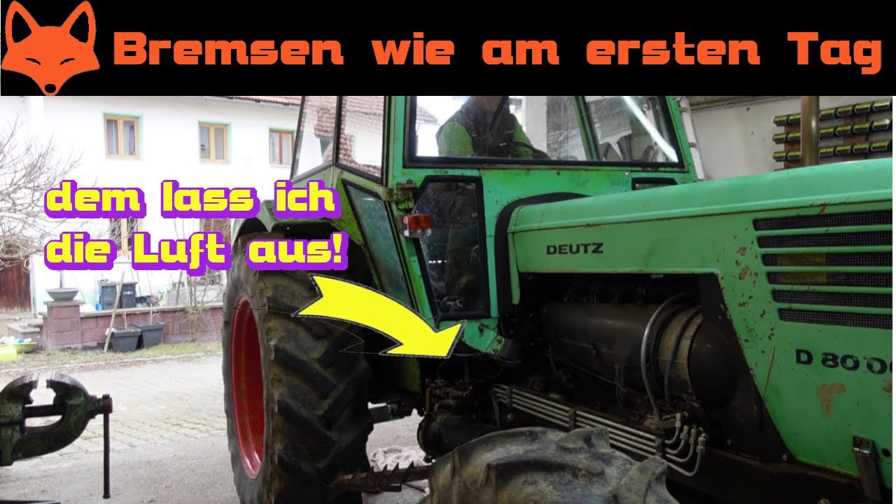 Der Dicke ist nicht zu bremsen - #3 Bremse entlüften und Testen - D8006 Sound Pur!