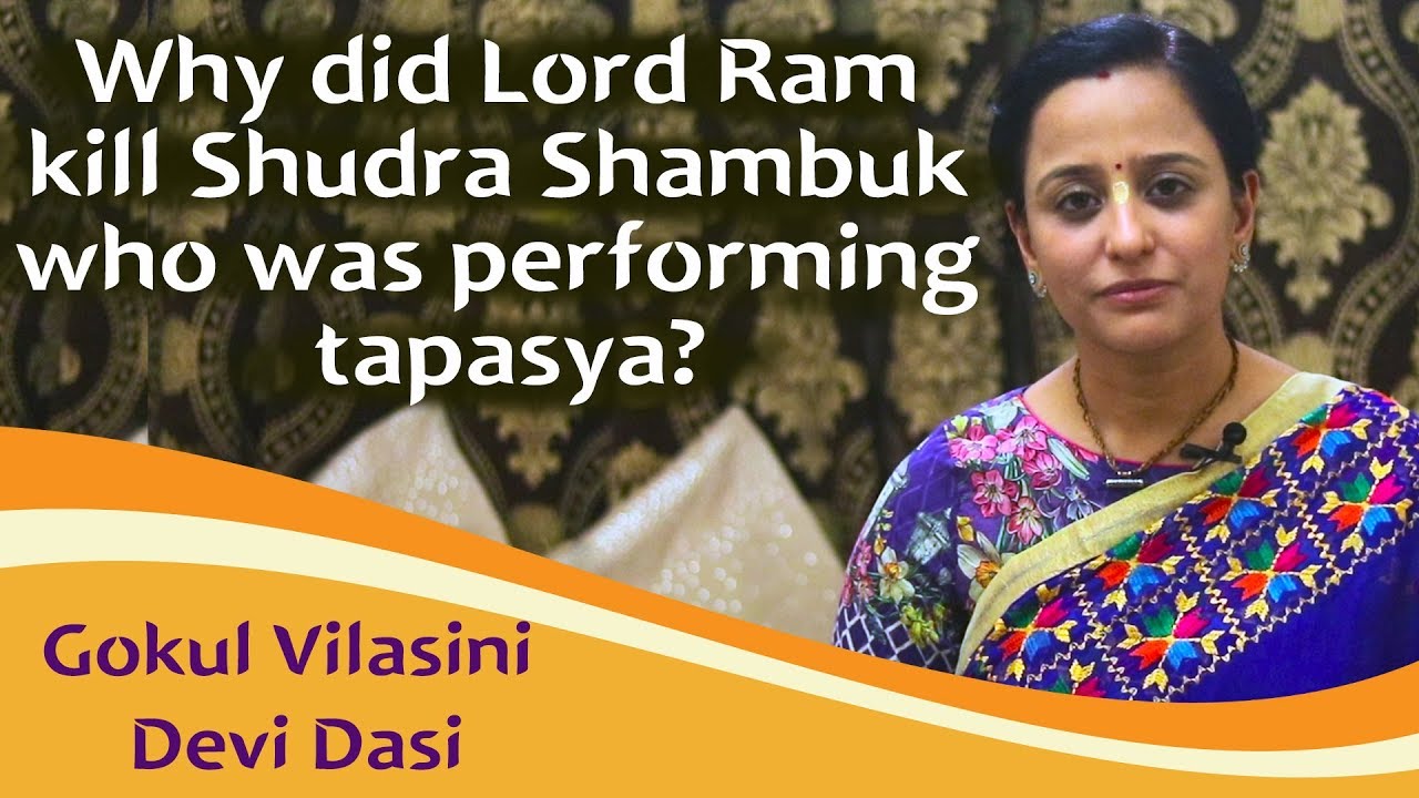 Ramayan Controversies | Ram Killing Shambhuk | Gokul Vilasini Devi Dasi
