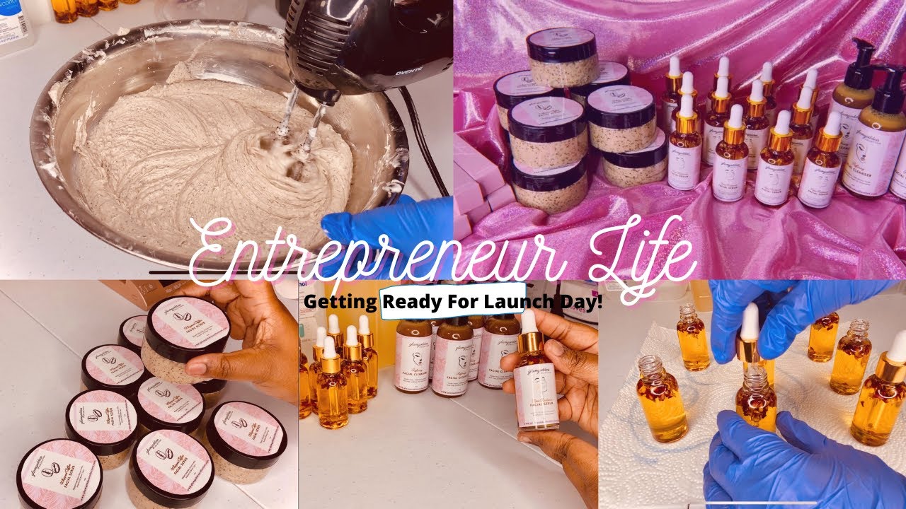 ENTREPRENEUR LIFE | GETTING READY FOR LAUNCH DAY!!