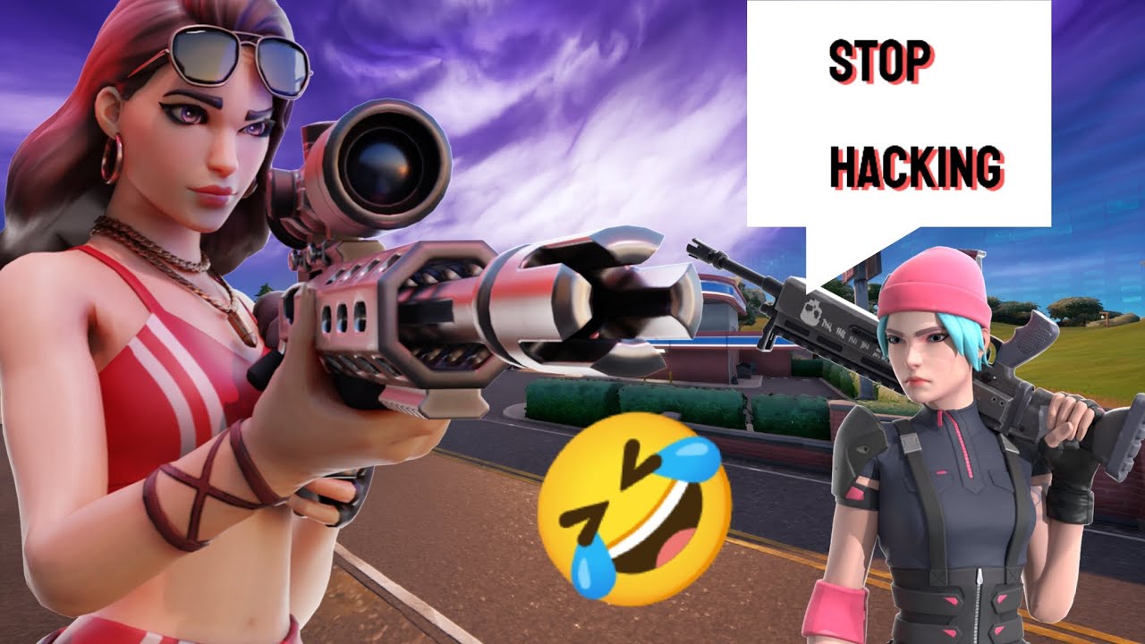 TROLLING PEOPLE by pretending to have aimbot in blitz!