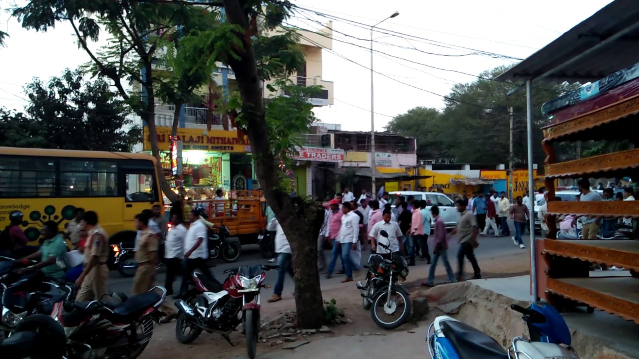 Mynampally Hanumanth Rao garu MLC convoy at Alwal